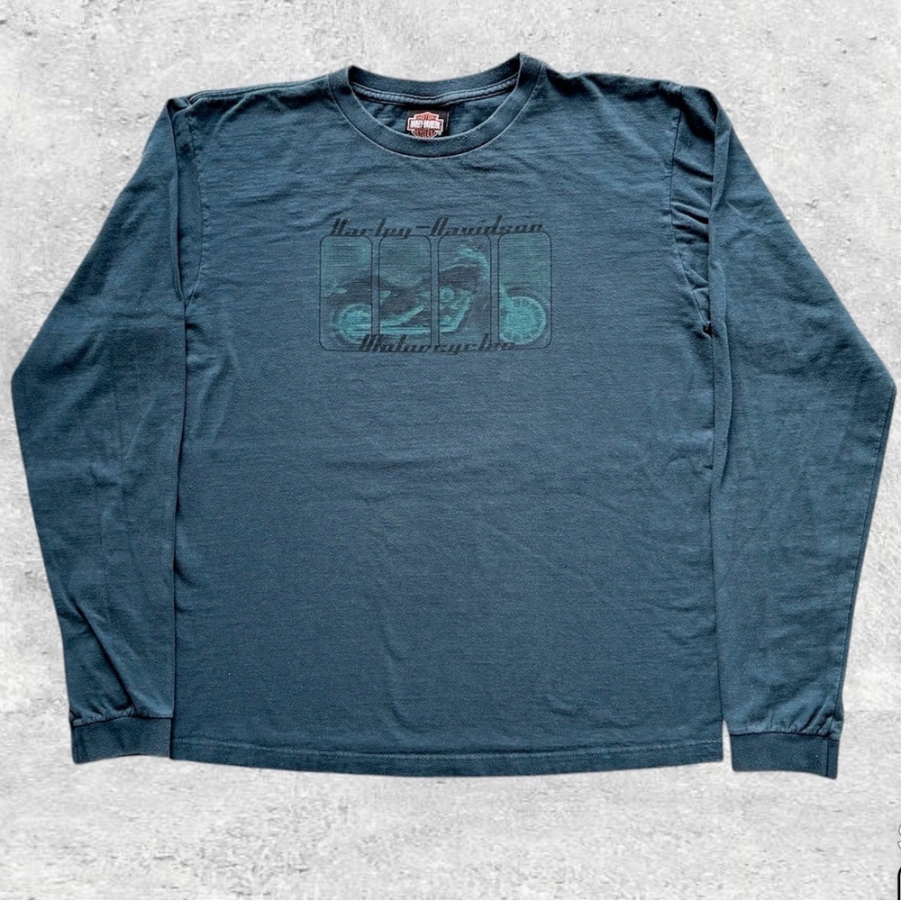 Harley-Davidson Motorcycles Duke’s Chatham ON Vtg Y2K L/S Tee L